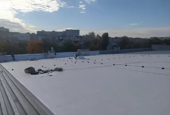 Реконструкция части кровли