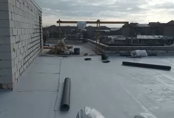 Устройство кровли БЦ